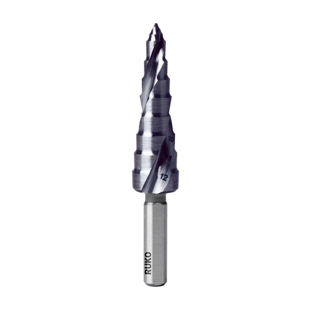RUKO Stegborr Ultimatecut Flowstep 5-12 mm