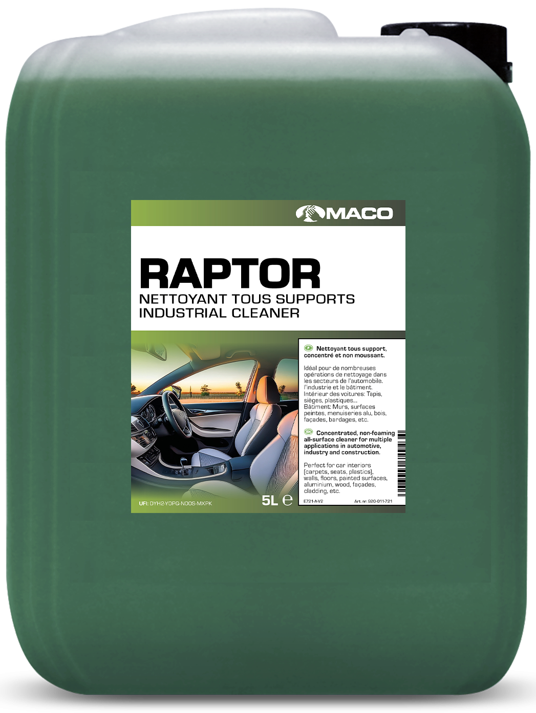 MACO RAPTOR Industrial Cleaner 5L