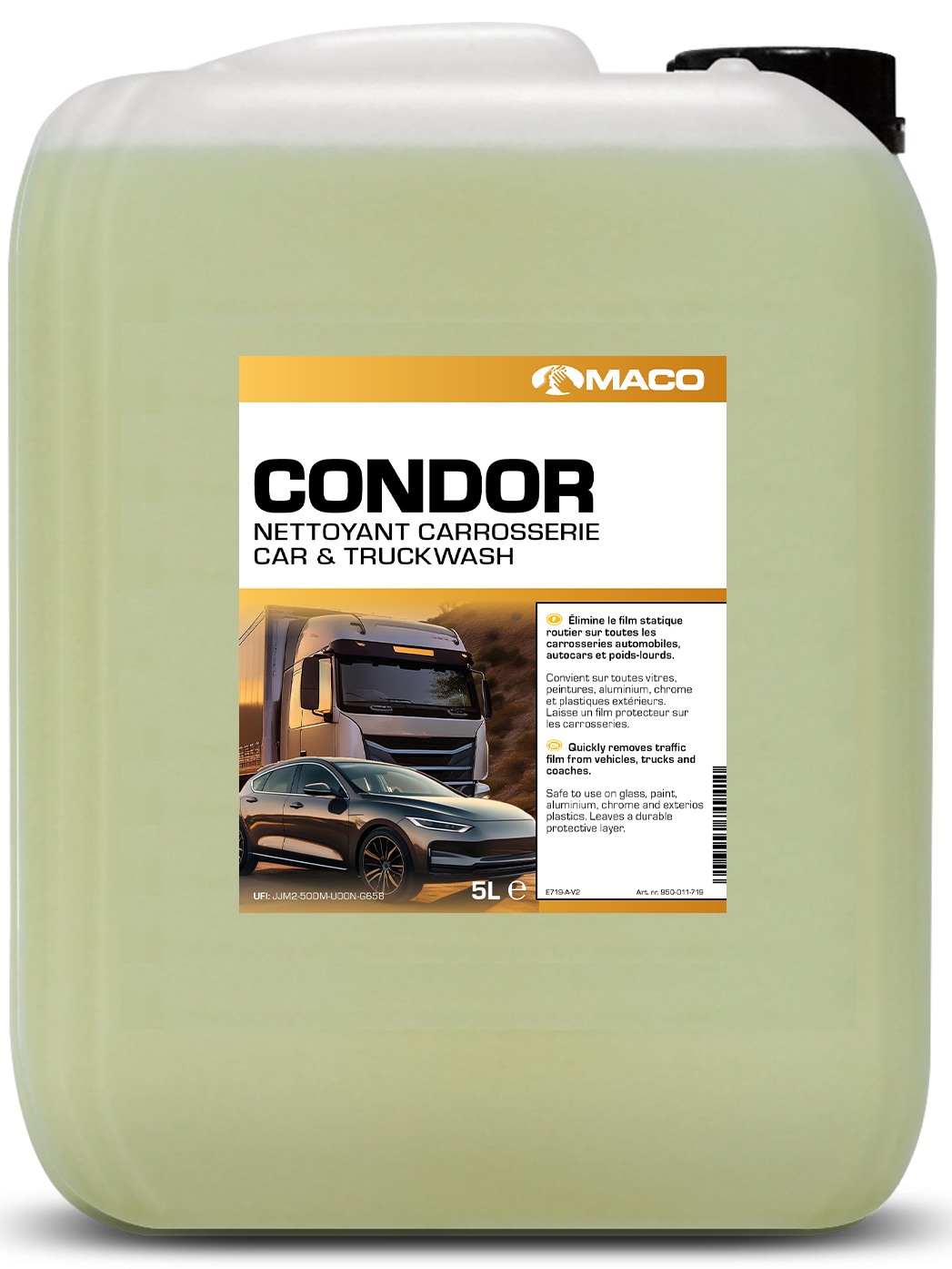 MACO Car &amp; Truckwash 5L Ready-to-use