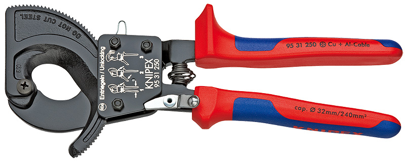 KNIPEX Kabelsaxar 9531 - 250 mm