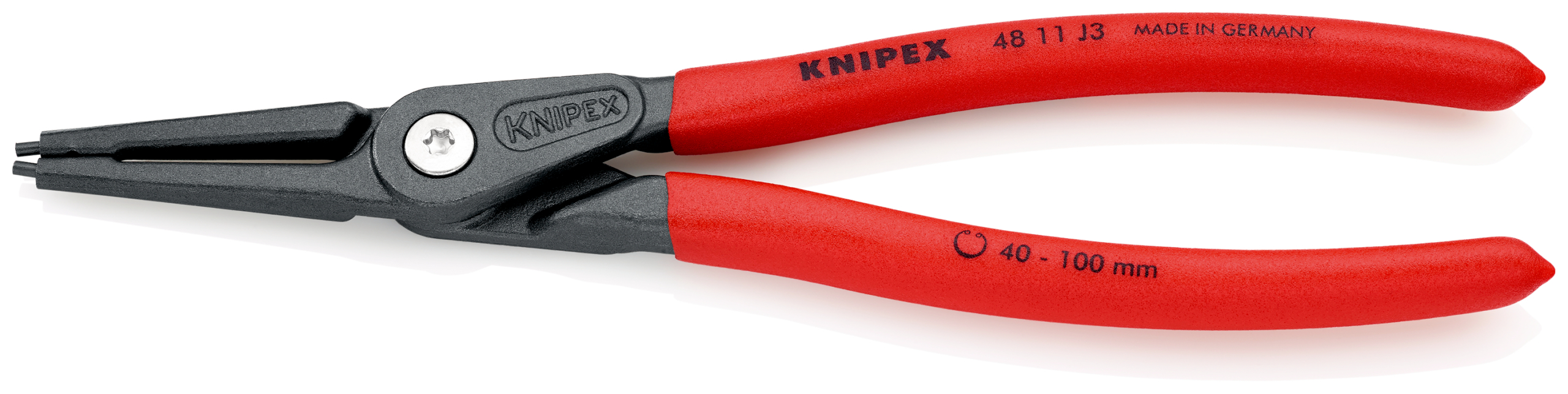 KNIPEX Låsringstänger 4811 Inv - SB-pack - 40 mm - 100 mm