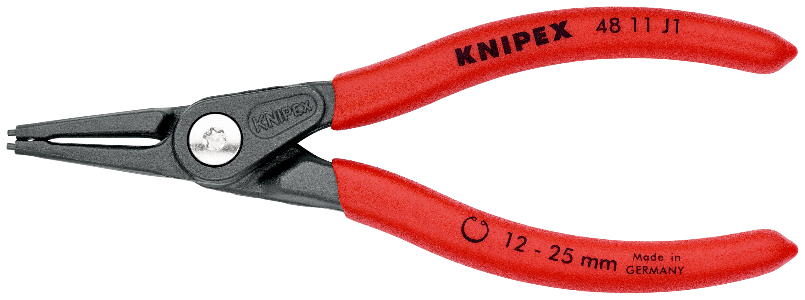 KNIPEX Låsringstänger 4811 Inv - SB-pack - 12 mm - 25 mm