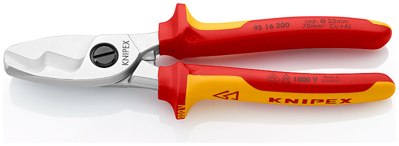 KNIPEX Kabelsaxar 9516 - 200 mm