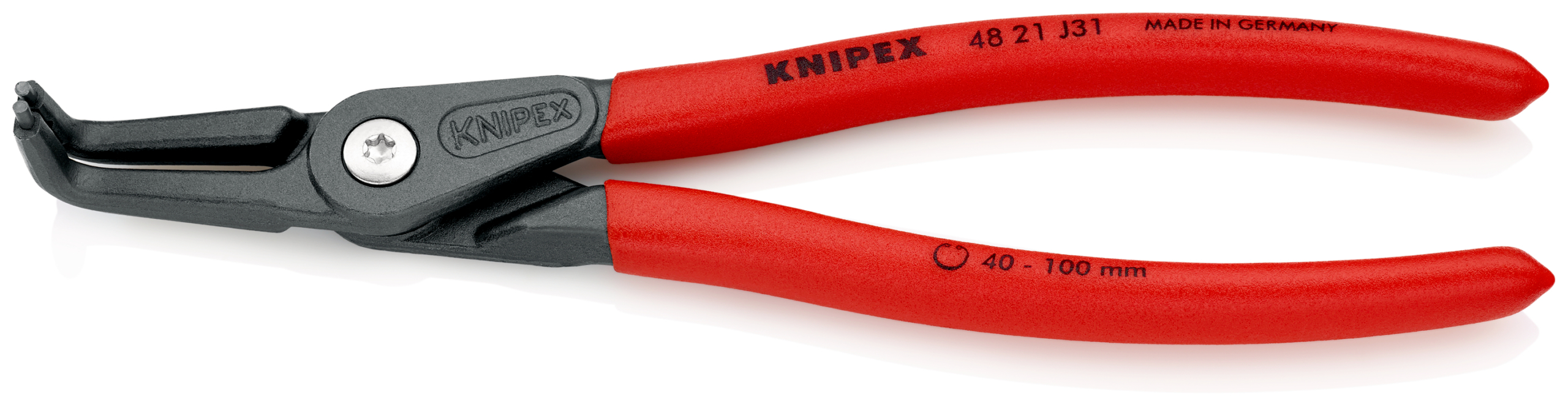 KNIPEX Låsringstänger 4821 Inv - SB-pack - 40 mm - 100 mm