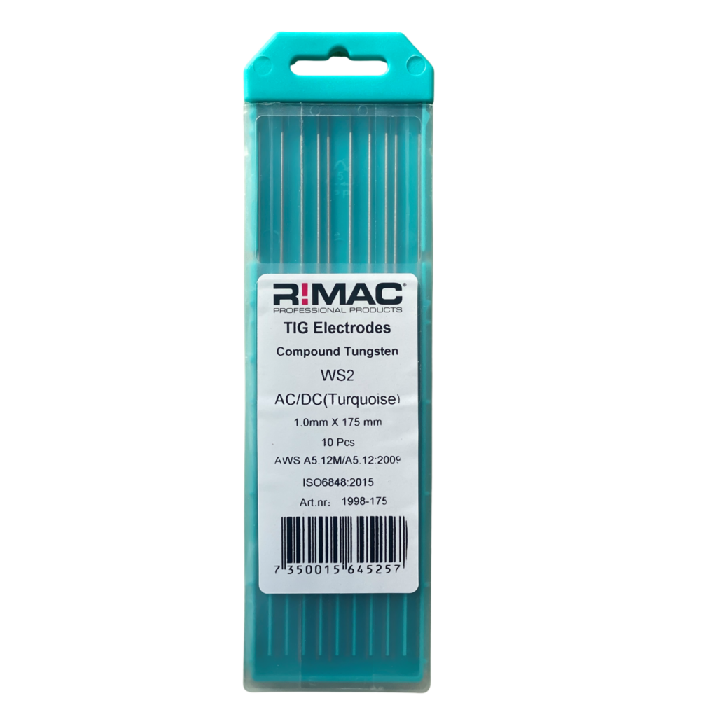 R!MAC Tigelektrod 1,0 Turkos Ac-Dc 175mm 10st/frp